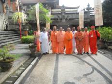 Swami Ashutoshanand with saints invited in World hindu summit, Indonesia